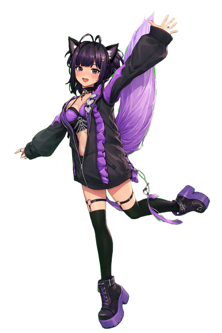 CoffeeJG VTuber character